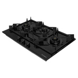 Faber 90 cm Built-in Gas Hob with 3 Brass Burners, Auto Ignition & Flame Failure Device - HOB INSPIRIA 903 BR AI FFD GL LPG