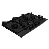 Faber 90 cm Built-in Gas Hob with 4 Brass Burners, Auto Ignition & Flame Failure Device - HOB INSPIRIA 904 BR AI FFD GL PNG