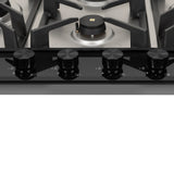 Faber 90 cm 4 Burner Built-in Gas Hob with Brass Burners, Auto Ignition & Flame Failure Device – HOB INSPIRIA 904 BR AI FFD GS LPG