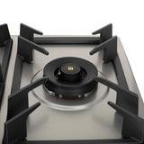 Faber Inspiria 3 Burner Built-In Gas Hob with Brass Burners, Cast Iron Pan Support, Auto Ignition, Flame Failure Device & SUS 304 Stainless Steel Panel, PNG – HOB INSPIRIA 903 BR AI FFD SS PNG