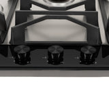 Faber 90 cm 3 Burner Built-in Gas Hob with Brass Burners, Auto Ignition & Flame Failure Device – HOB INSPIRIA 903 BR AI FFD GS LPG