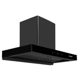 Faber Silencio 90cm 1500m³/hr BLDC Autoclean Filterless Chimney | Touch & Gesture Control | 9 Speed Options - Hood Silencio BLDC HC SC FL BK IN 90 - T