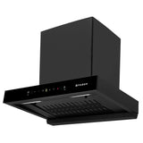 Faber Silencio 75cm 1500m³/hr BLDC Autoclean Filterless Chimney | Touch & Gesture Control | 9 Speed Options - Hood Silencio BLDC HC SC FL BK IN 75 - T