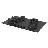 Faber 78 cm 4 Burner Built-in Gas Hob with Brass Burners, Auto Ignition & 8 mm Matt Finish – Hob Della HD784 CI AI