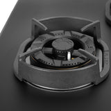 Faber 78 cm 4 Burner Built-in Gas Hob with Brass Burners, Auto Ignition & 8 mm Matt Finish – Hob Della HD784 CI AI