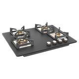 Faber 70 cm 4 Burner Built-in Gas Hob with Full Brass Burners, Auto Ignition & Flame Failure Device – HOB BELLA HT704 BR AI FFD