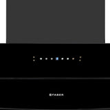 Faber Bolt Max 90cm Filterless Kitchen Chimney with 1800 m³/hr Suction, BLDC Motor, Auto Clean, Touch & Gesture Control, Black Glass Finish – BOLT MAX FL SW SC BLDC BK IN 90