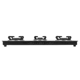 Faber 77 cm 3 Burner Gas Cooktop with Alloy Burners, 2 Jumbo Burners & 6 mm Glass Top – COOKTOP PHOENIX 3BA BK