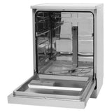 Faber 12 Place Settings Freestanding Dishwasher with 6 Wash Programs, Half Load, Power Memory, LED Display, Natural Drying & 1–24 Hours Delay, Inox – FFSD 6PR 12S Neo Inox