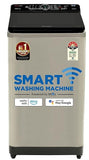Panasonic 8 Kg Wifi Built-In Heater Fully-Automatic Top Loading Smart Washing Machine (NA-F80V10SRB, Stainless Steel, Compatible with Alexa)