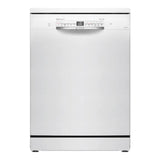 Bosch 14 Place Settings Dishwasher (SMS6IKW01I, Free-Standing, 60 cm, White, Home Connect, EcoSilence Drive, Intensive Kadhai Wash, Inverter Motor)