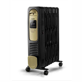 Glen Electric Oil Filled Radiator Room Heater With 9 Fin 2000 Watt, Isi Certified (Ha 7013Dor9) 2 Years Warranty - Black