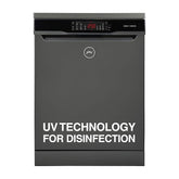 Godrej Eon Dishwasher |12 place setting | Anti-Germ CrystaLight powered by UV Technology | Extra Hygiene Function| Perfect for Indian Kitchen| A+++ Energy rating | DWF EON VES 12B UTI GPGR