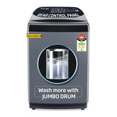 Voltas Beko, A Tata Product 11 Kg 5 Star Fully-Automatic Top Loading Washing Machine (WTL1106UEA / OBS1060, Grey, Double Waterfall Technology)