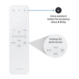 Samsung The Freestyle 100" Smart and Compact Portable LED Projector with in-Built OTT Apps (SP-LSP3BLAXXL, HDR10, Wi-Fi, 360 Sound, 180 Degree Projection Angle, Auto Focus & Auto Key Stone, White)