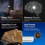 Voltas 1.5 Ton, 3 Star, Hot & Cold Inverter Split AC (Copper, 4-in-1 Adjustable Cooling, Anti-dust Filter, 2024 Model, 183VH VECTRA PLATINA, White)