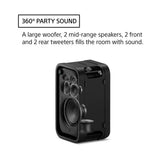 Sony ULT TOWER 7 420W Wireless Bluetooth Party Speaker, 360° Party Sound, Dynamic Lights, 30-Hour Battery, Auracast & Mic Input – SRS-ULT700