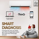 LG 3 Star (1.5) Split AC, Hot and Cold, Dual inverter Compressor, Super Convertible 5-in-1 Cooling, 5.2 kW, 2025 Model,(US-NH19BNXE)