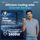 Voltas Fixed Speed Split Split Air Conditioner, 1 Ton, 2 Star - 122FS Emerald