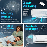 Voltas Fixed Speed Split Split Air Conditioner, 1 Ton, 2 Star - 122FS Emerald