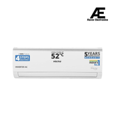 Voltas CAE 1 ton 3 star,New star rated, inverter Split AC | 4-IN-1 Adjustable mode| High ambient Cooling-cools even at 52°C | Anti dust filter with Anti-microbial coating |Copper Coil |Whitec 123V