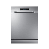 Samsung 13 Place Setting Freestanding Dishwasher with Intensive Wash (DW60M6043FS/TL, Stainless Steel, Hygiene Clean, Height Adjustable Rack) (Open Box)
