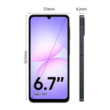 Samsung Galaxy A07 5G (6GB RAM, 128GB Storage) | MediaTek Dimensity 6300 | 6000mAh Battery | 120Hz Display | Black