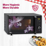LG 28 L Convection Microwave Oven (MC2886BPUM, Floral Purple, Diet Fry)