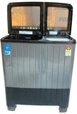 oltas Beko, A Tata Product 14 Kg 5 Star Semi-Automatic Top Load Washing Machine (WTT140UPA/BKSSDG5GTDA, Grey, Special pulsator and Double waterfall Technology)