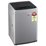 LG 7.5 Kg 5 Star Smart Inverter Fully-Automatic Top Load Washing Machine (T75SPSF1Z, Middle Free Silver, TurboDrum | Smart Closing Door)