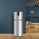 Whirlpool NEO 235L 2 Star Frost Free Double Door Refrigerator with Inverter Compressor, Multi Air Flow, Moisture Control & Stabilizer-Free Operation, Titan Steel – NEO DF278 PRM TITAN STEEL-Y (22315)