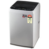 LG 7.5 Kg 5 Star Smart Inverter Fully-Automatic Top Load Washing Machine (T75SPSF1Z, Middle Free Silver, TurboDrum | Smart Closing Door)