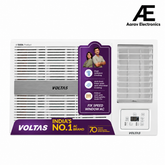Voltas 1.5 ton 3 Star Fixed Speed Window AC (Copper, Anti Dust Filter, 2-Way Air Swing, Memory Restart, Sleep Mode (182FS PEARL, White)