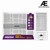 Voltas 1.5 ton 3 Star Inverter Window AC (Copper, 2-in-1 Cooling Modes, Anti-Dust Filter, 2-Way Swing, Memory Restart, Sleep, Mode 2026(183INV PEARL, White)