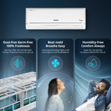 Voltas Split Inverter Air Conditioner, 1.5 Ton,3 Star - 183INV Vectra Zen Silver