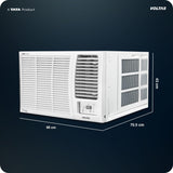 Voltas 185Inv Elite (2026 Series) 1.5 Ton 5 Star Inverter Window AC – Copper Condenser, Turbo Cooling, R32 Refrigerant, High Ambient Cooling (Made in India)