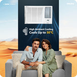 Voltas 185Inv Elite (2026 Series) 1.5 Ton 5 Star Inverter Window AC – Copper Condenser, Turbo Cooling, R32 Refrigerant, High Ambient Cooling (Made in India)