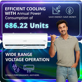 Voltas Split Air Conditioner, 1.5 Ton, 5 Star - 185INV Vertis Elite 2026 Model