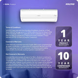 Voltas Split Air Conditioner, 1.5 Ton, 5 Star - 185INV Vertis Elite 2026 Model