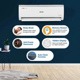 Voltas 1.5 Ton 5 Star Split Inverter AC (185V VERTIS EMERALD(4503581), White)