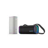 Sony New Launch ULT Field 5 Bluetooth Wireless Speaker with Massive Bass|360° Party Light|25hrs Playtime|IP67|Shoulder Strap|Quick Charge|Built in Powerbank|Party Connect(SRS-ULT50)-OFF White