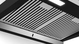 Bosch Series 4 60cm Wall-Mounted Chimney | 700 m³/hr Suction | Matt Black Finish | 67 dB Noise Level | Built-In Design - DWBA68J60I