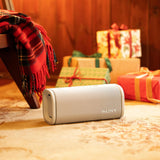Sony New Launch ULT Field 5 Bluetooth Wireless Speaker with Massive Bass|360° Party Light|25hrs Playtime|IP67|Shoulder Strap|Quick Charge|Built in Powerbank|Party Connect(SRS-ULT50)-OFF White