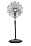 Usha Turbo 180 450mm Pedestal Fan (Metal Black)