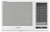 Lloyd 1.5 Ton 5 Star Side Throw Inverter Window AC (6 in 1 Convertible, Cools Up To 54°C, Turbo Cool, Feather Touch Control, Remote Control Operation, LED Display, 100% Copper, White, GLW18I5AGSPR)
