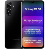 Samsung Galaxy F17 5G (6GB RAM / 128GB Storage) 6x OS Upgrades | AMOLED Display | Corning Gorilla Glass Victus & IP54 (Neo Black)