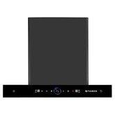 Faber 60 cm 1500 m³/hr Autoclean Kitchen Chimney (HOOD DAZZLE BLDC FL HC BK 60, Filterless technology, Touch & Gesture with Remote control, Black)