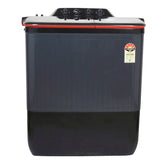Lloyd 7.5 Kg 5 Star Elante Series Semi-Automatic Top Load Washing Machine (GLWMS75ARGEL, Black & Red, Active Soak)