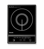 Philips HD4944/01 Induction Cooktop – 1500W Fast Heating Electric Induction Stove with Touch Control