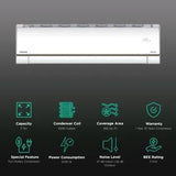 Panasonic 2 Ton 3 Star 7 in 1 Convertible Inverter Split Smart AC with Amazon Alexa and Google Assistant Support ,Copper Condenser, CS/CU-AU24ZKY3F)